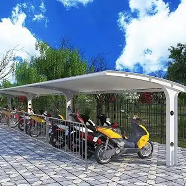 公安县膜结构电动车棚